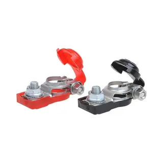 ProPlus Accupoolklemmen Set (+) En (-) Met Kunststof Bescherming Rood/zwart