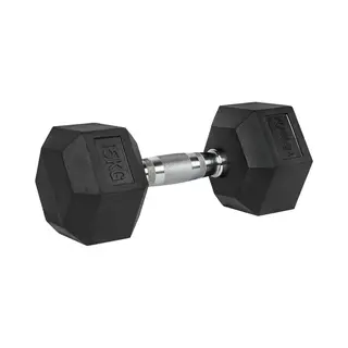 VirtuFit Hexa Dumbbell Pro - 15 Kg - Per Stuk