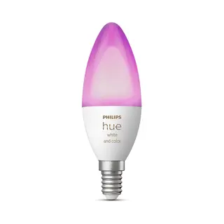 Philips by Signify Philips Hue White and Color ambiance E14 - Smarte Lampe Kerzenform - 470