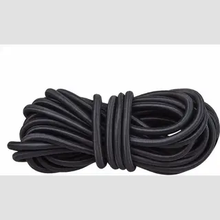 ProPlus Aanhangernet Span Elastiek - 10 Meter - Aanhanger Net Koord - Zwart - 7, 5 Mm