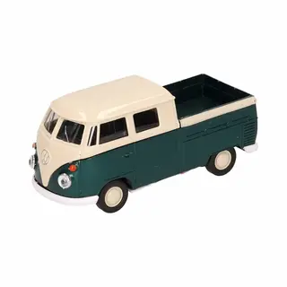 Toi-Toys Welly Speelgoed Volkswagen Modelauto - T1 Pick Up - Groen - Schaal 1, 36 - Schaalmodel