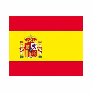 Bellatio Decorations Vlag Van Spanje Stickers - 10x - 7.5 X 10 Cm - Binnen/buiten - Voor Supporters