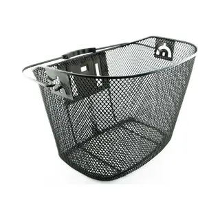 Fietsmand - Draadmetaal - Zwart - 34 X 25 X 26 Cm - Universeel - 22L