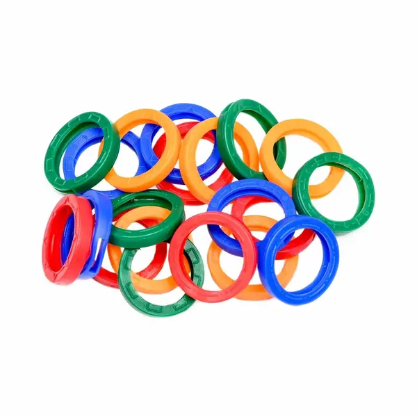 Benson Sleutel Hoesjes / Sleutel Ringen 20 Stuks In Diverse Kleuren thumbnail
