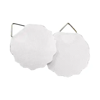 Rayher hobby materialen Rayher Ophanghaakjes - 5x Stuks - Zelfklevend - Voor Schildersdoek - 3 Cm - Plakhaakjes