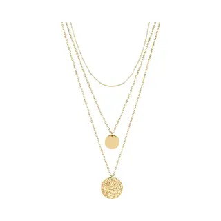 Chic By Lirette Kette Necklace Hammered