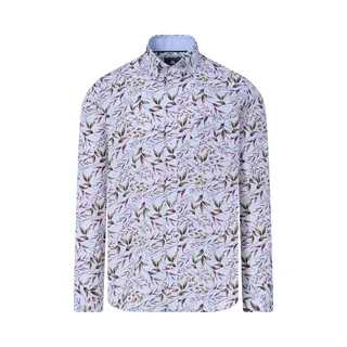 Campbell Casual Overhemd Bruin Heren