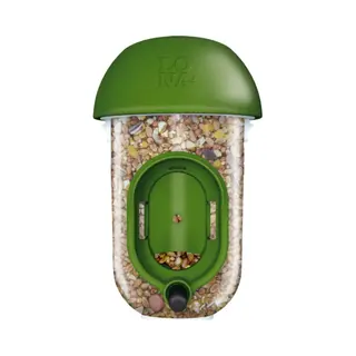 Lona S1 vogelhuis Groen, Transparant Ophanging