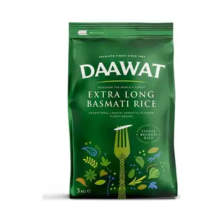 Daawat Extra Lange Premium Basmati Rijst, 5kg