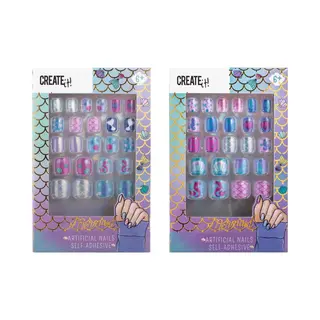 Create It! Mermaid Kunstnagels Zelfklevend