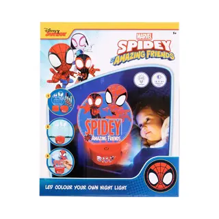 Disney Store Disney Junior - Spidey - Create Your Own Night Light - Marvel - Spider Man And His Amazing Friends