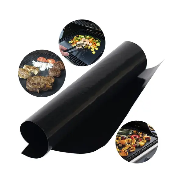 Krumble Teflon Bbq Grill Mat - Oven Bakmat - Ovenbeschermer - Bbq Beschermer - Bakmatten - Bbq Rooster - Overmat thumbnail