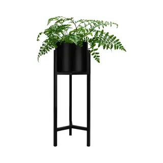 Quvio Plantenstandaard Inclusief Pot - Maat S - Bloempotten Voor Binnen - Plantenbak - Plantenbak - Plantenhouder - Planten Zuilen - Bloempot -
