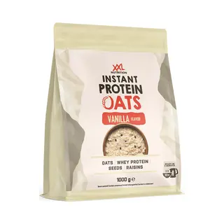 Xxl Nutrition - Instant Protein Oats - Vanille - Havermout Ontbijtgranen Met Eiwit - 1000 G
