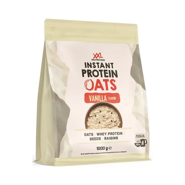Xxl Nutrition - Instant Protein Oats - Vanille - Havermout Ontbijtgranen Met Eiwit - 1000 G thumbnail