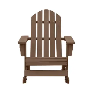 VidaXL Tuinschommelstoel Hout Bruin