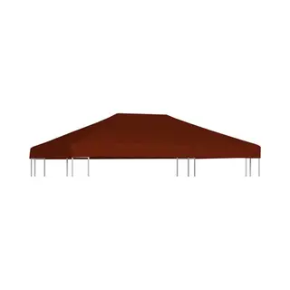 VidaXL - Prieeldak - 310 - G/m² - 3x4 - M - Terracota