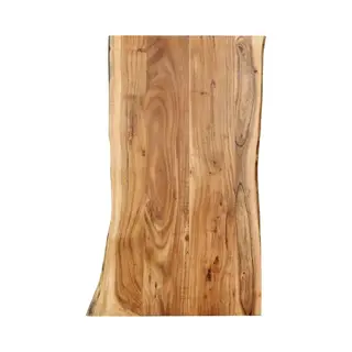Table Top Solid Acacia Wood 100x(50-60)x2.5 Cm Vidaxl