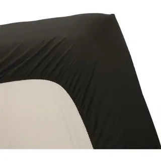 Ambiante - Katoen - Hoeslaken - 90x220 Cm - Zwart