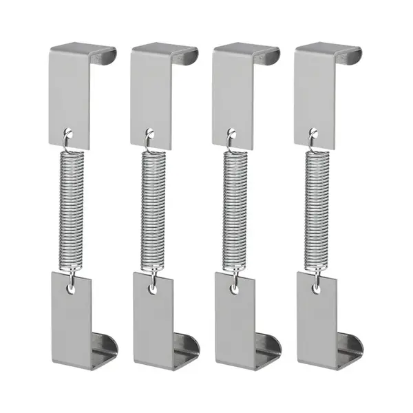 Proplus Kentekenplaat Klemmen - 4x Stuks - Metaal - Nummerplaat Bevestigen - Aanhanger thumbnail