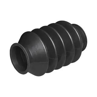 ProPlus Rubberen Balg Ø 50 Mm 60/70 Mm L = 165 Mm Voor Aanhanger - Flexibele Rubberen Bescherming En Beschermhuls, Ideaal Voor De Bescherming Tegen