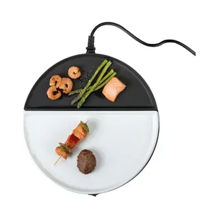Bourgini Chef’s Dinner Party Extension Unit - Tischgrill - Erweiterungsset - Abnehmbare Porzellanplatte