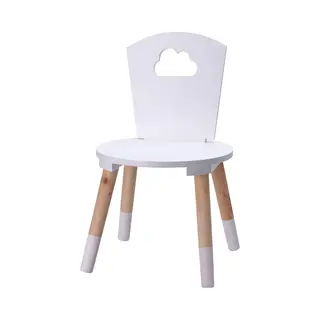 KidCollection Kinderstoeltje - 32 X 32 X 50 Cm - Wit