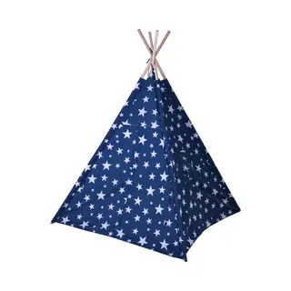KidCollection Tipitent - 103 X 103 X 160 Cm - Blauw/Wit