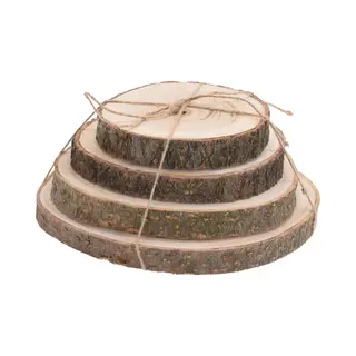 Boomschijf Onderzetters - D14, D16, D18 En D20 Cm - Hout