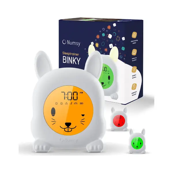 Numsy Binky Slaaptrainer Kinderen - Slaapwekker Met Nachtlampje - Kinderwekker thumbnail
