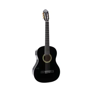 LaPaz 002 Bk 4/4-formaat Klassieke Gitaar Zwart