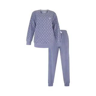 Tenderness Dames Pyjama - Velours - Lila - Maat M