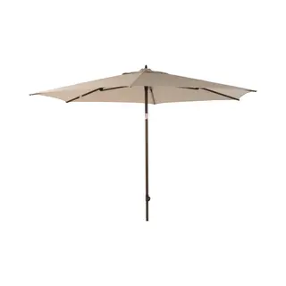 4 Seasons Azzurro Stokparasol Ø300 Cm Beach Solefin - Wenge Frame