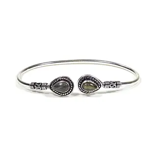 Yogi & Yogini Meditation Armband Met Labradoriet
