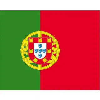 Bellatio Decorations 10x Binnen En Buiten Stickers Portugal 10 Cm - Portugese Vlag Stickers - Supporter Feestartikelen - Landen Decoratie En Versieringen