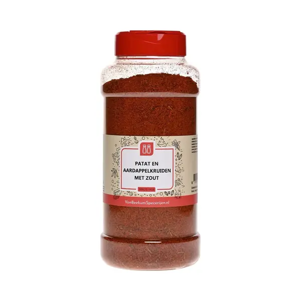 Van Beekum Specerijen - Patat & Aardappelkruiden Met Zout - Strooibus 600 Gram thumbnail