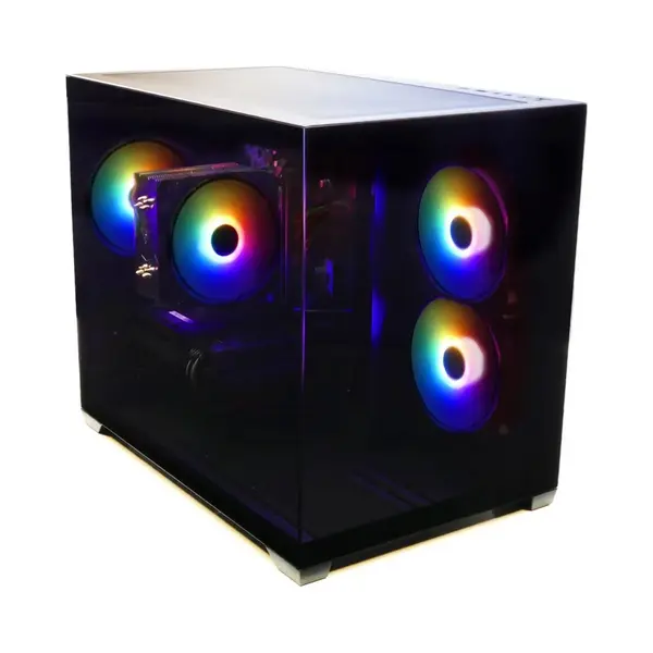 LalaShops Amd Ryzen 7 - 5700G 8-Core Game Pc - Aquariumcase Met ARGb Towercooler (+25% Cpu Performance) - Rx Vega 8 - 32GB Ram - 1TB Ssd - Windows 11 Pro - thumbnail