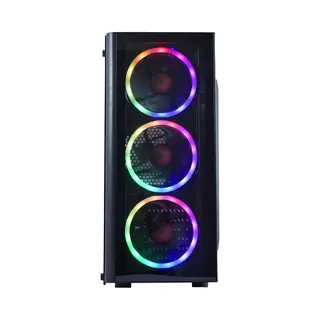 LalaShops Amd Ryzen 5 Rgb Budget Game Computer / Gaming Pc - Inclusief Ms Office 2024 - 16GB Ram (2x8GB Dual-Channel) - 500GB Ssd - Rx Vega 11 - WiFi +