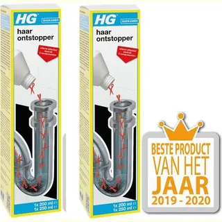 Hg Haarontstopper - 450 Ml - 2 Stuks !