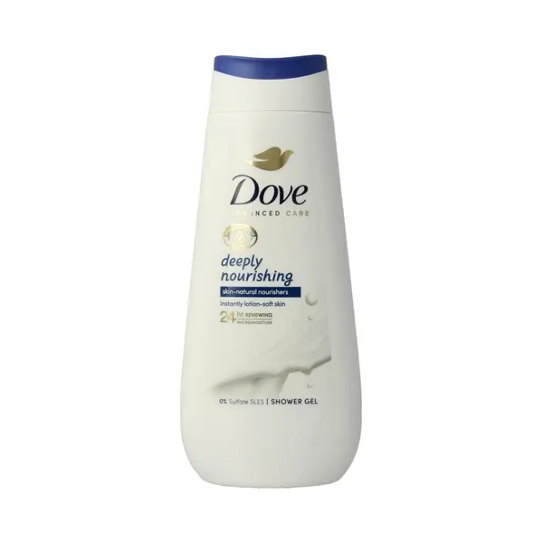 2e Halve Prijs, Dove Douchecrème Deeply Nourishing 225 Ml thumbnail