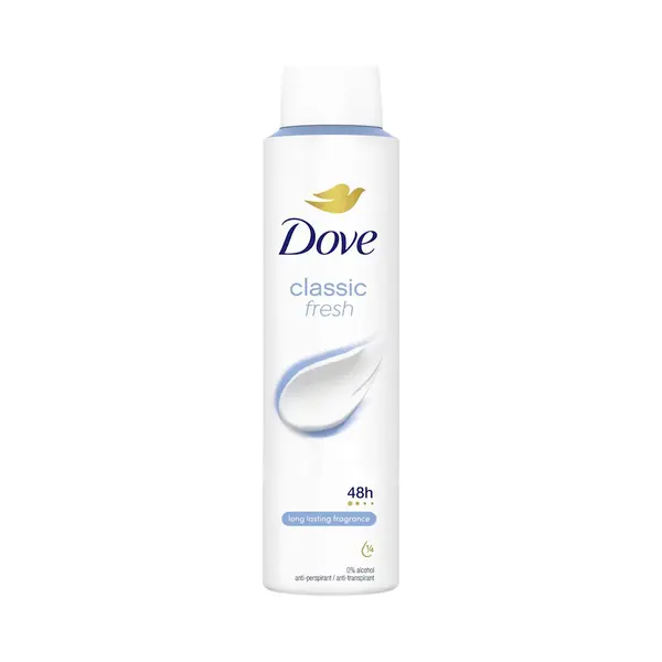 Dove Deodorant Spray Classic Fresh (200 Ml) thumbnail
