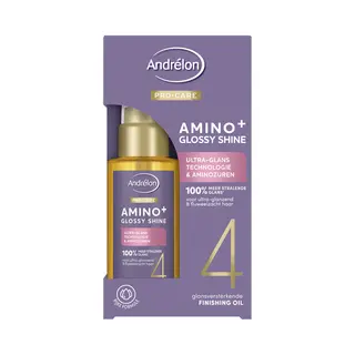 2e Halve Prijs, Andrélon Pro-Care Haarolie Amino+ Glossy Shine 50 Ml