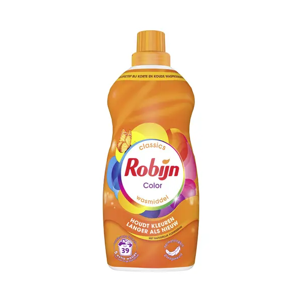 , Robijn Klein&Krachtig Wasmiddel Color 39 Wasbeurten 1, 19 Liter thumbnail