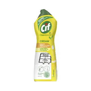 Cif Schuurmiddel Cream Citroen 750 Ml