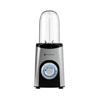 KitchenBrothers 8720195250258 blender 0,6 l Draagbare blender 350 W Zilver, Zwart
