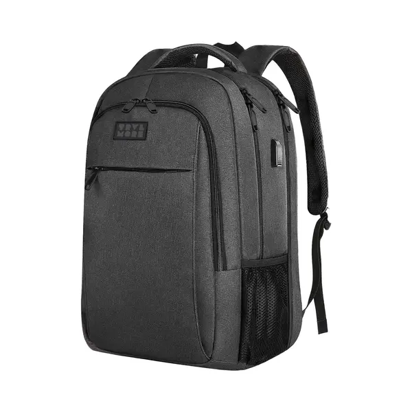 Trvlmore Rucksack - 28L - 15.6 Zoll - Laptop-Rucksack - Schultasche Laptop-Tasche - Spritzwassergeschützt - Männer Und Frauen - Anthrazit thumbnail
