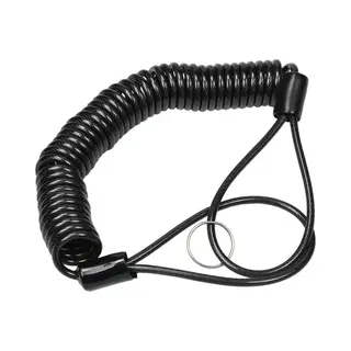 Stahlex Staalkabel Met Lussen - 5 Meter X 4 Millimeter - Geplastificeerd - Kabelslot - Terraskabel