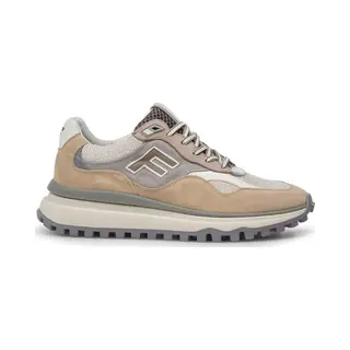 Floris Van Bommel Sneakers Laag 'De Gripper 01' Camel / Taupe / Grijs / Wit