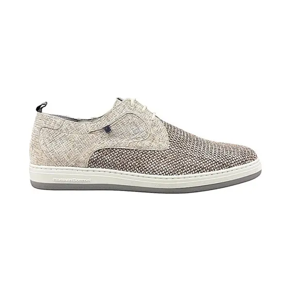 Floris Van Bommel Sportieve Veterschoen 'De Dijker 03' Taupe thumbnail