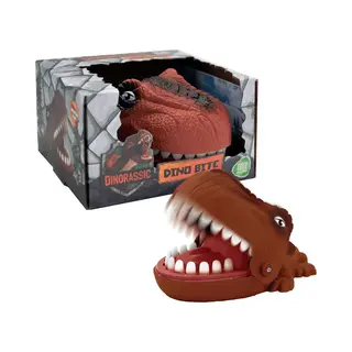 Dinorassic Bijt Spel Dino Bites - Familiespel Voor 3+ Jaar - Zonder Batterijen
